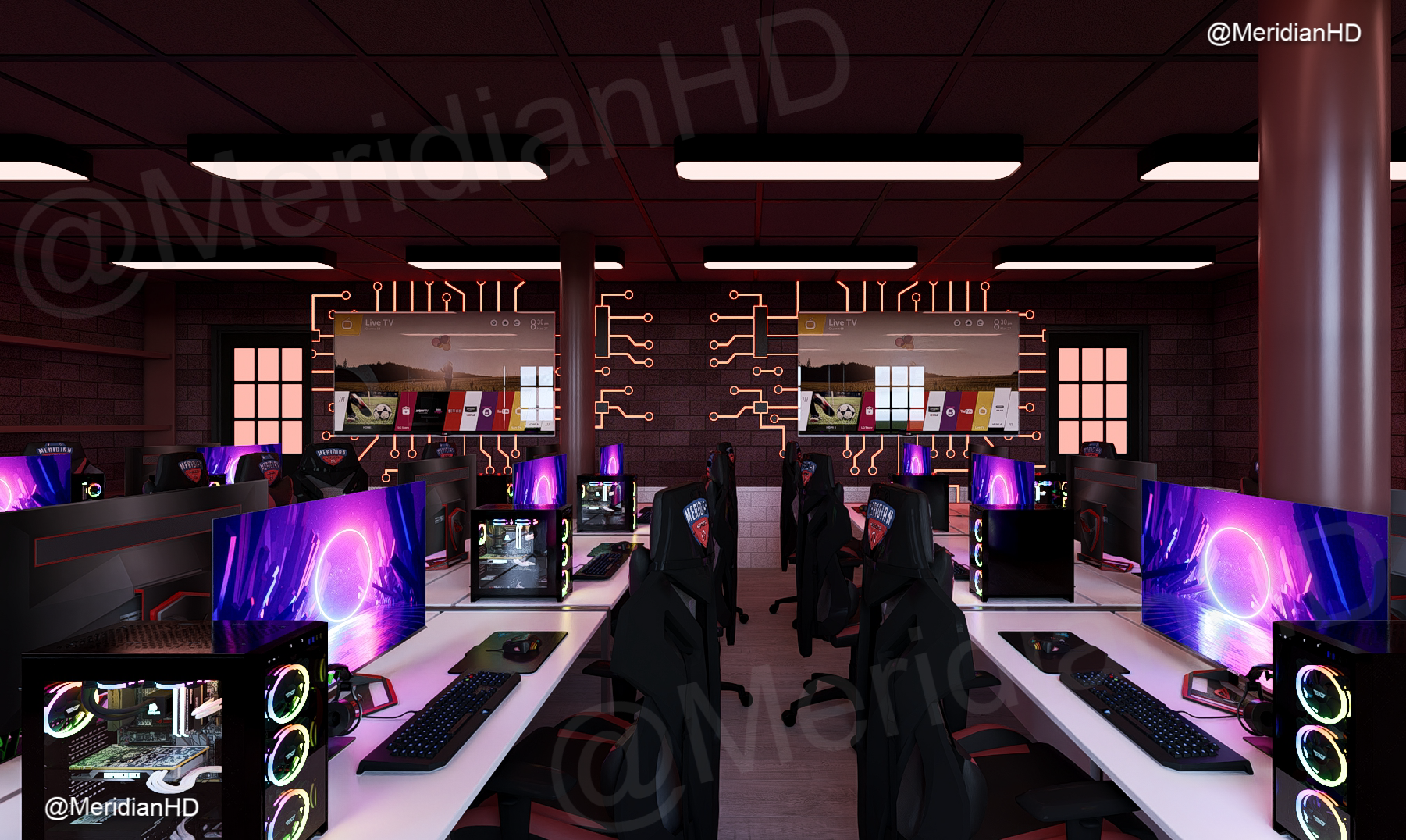 eSports Facility Interior